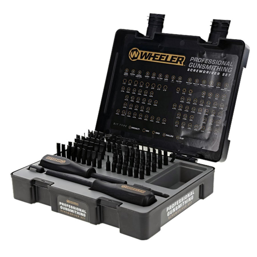 Wheeler 89-piece Professional Gunsmithing Screwdriver Kit