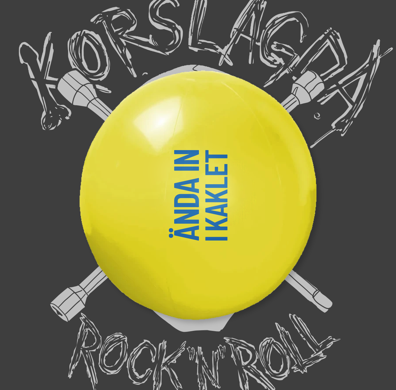 KORSLAGDA - Badboll - 2