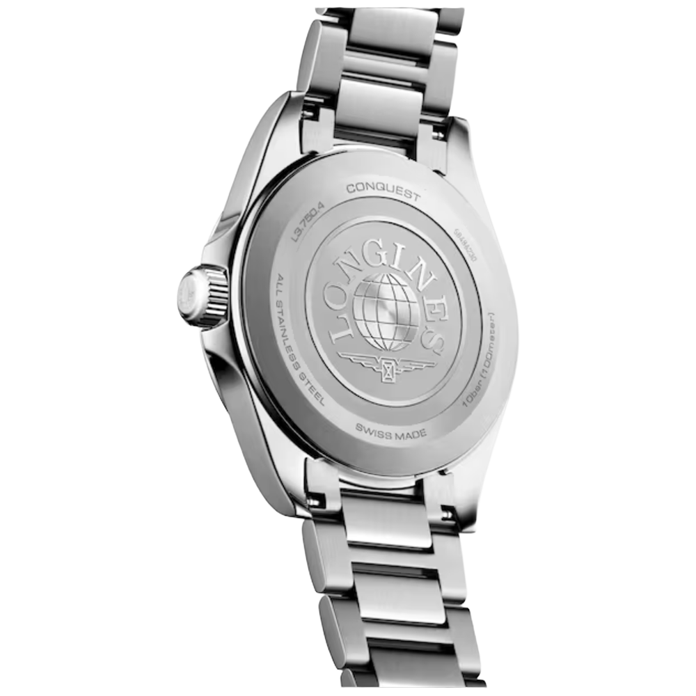L3.750.4.92.6 Longines Conquest Quartz 2026, blå 38 baksida