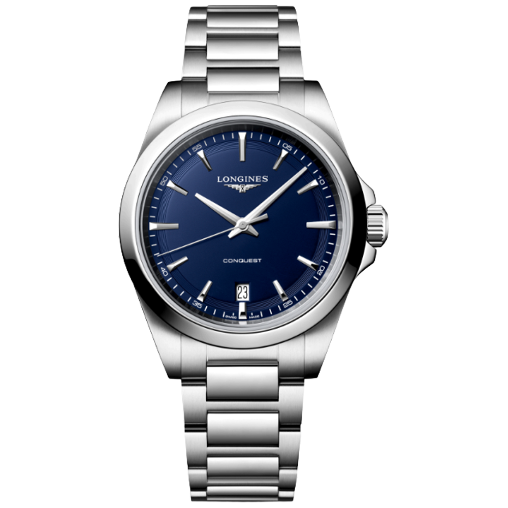 L3.750.4.92.6 Longines Conquest Quartz 2026, blå 38