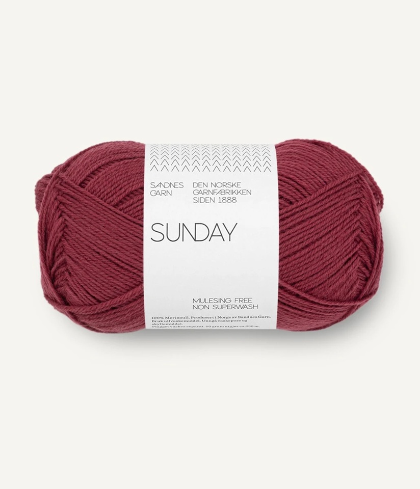 4353 rustic rose sunday sandnes merinoull