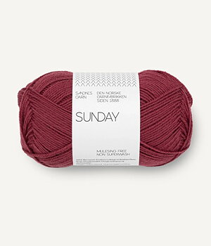 4353 rustic rose sunday sandnes merinoull