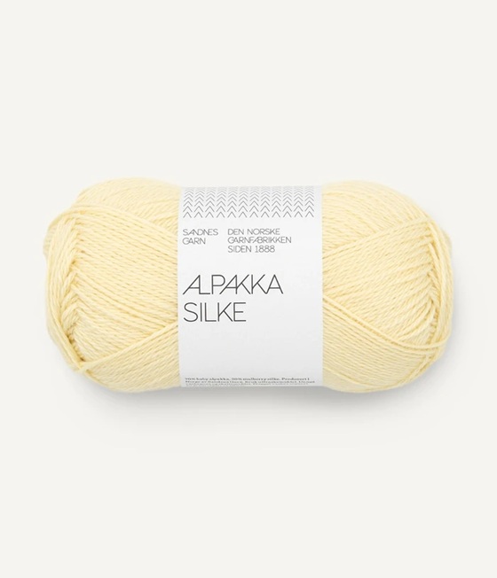 2112 Soft sunlight alpakka silke sandnes garn