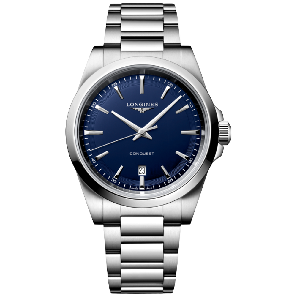 L3.860.4.92.6 Longines Conquest Quartz 2026, blå 41