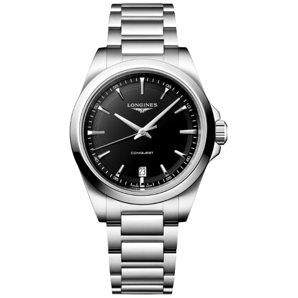 L3.750.4.52.6 Longines Conquest Quartz 2026, svart 38