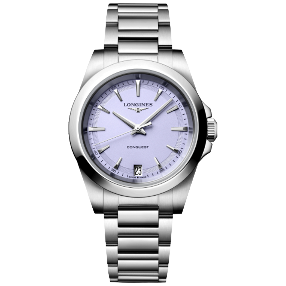 L3.460.4.02.6 Longines Conquest Quartz 2026, lila 34