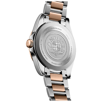 L3.860.3.98.7 Longines Conquest Quartz 2026, blå och roséguld  41 baksida