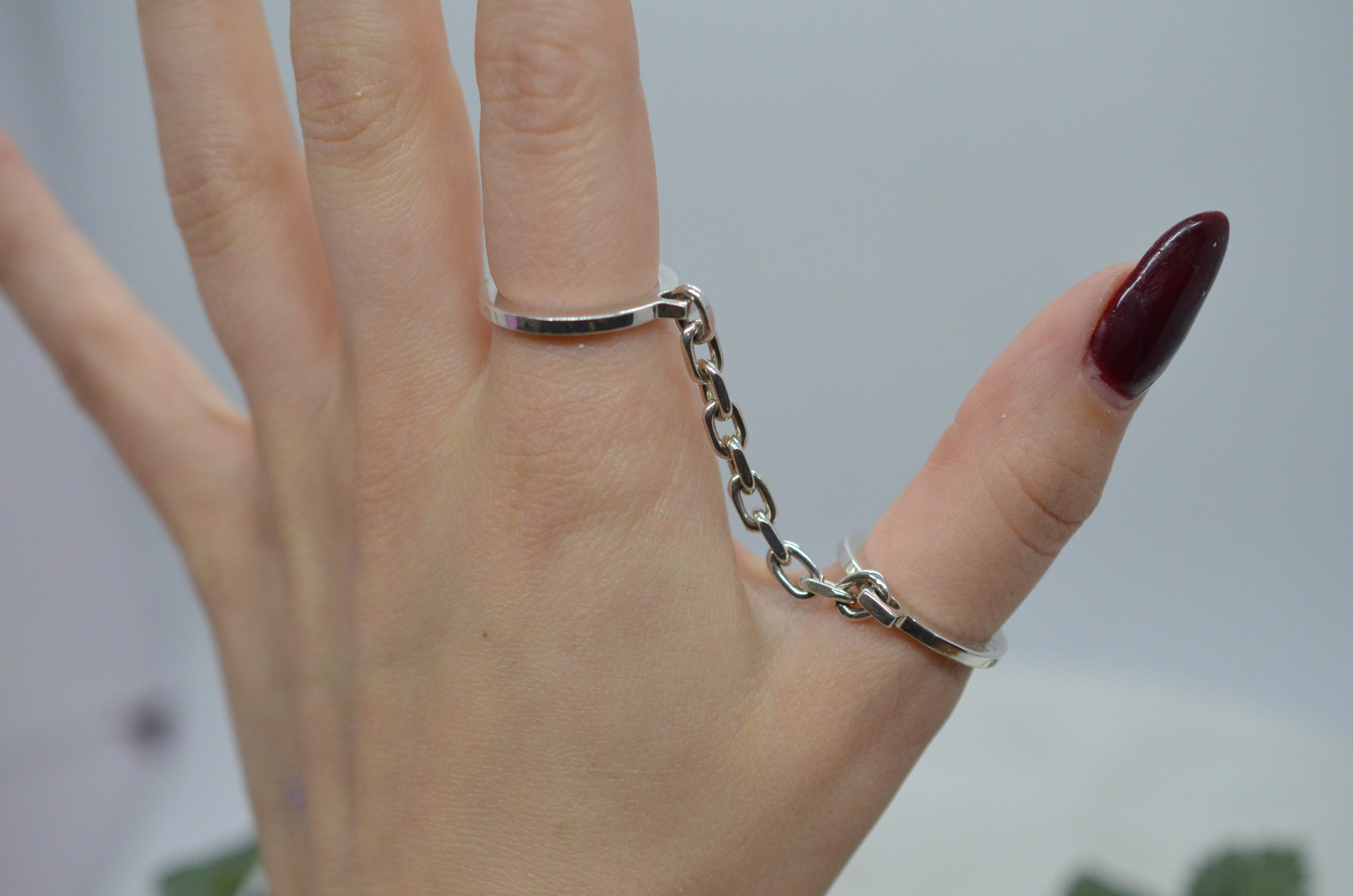 Second Hand Efva Attling "PASSION CUFFS" silver ring - 7