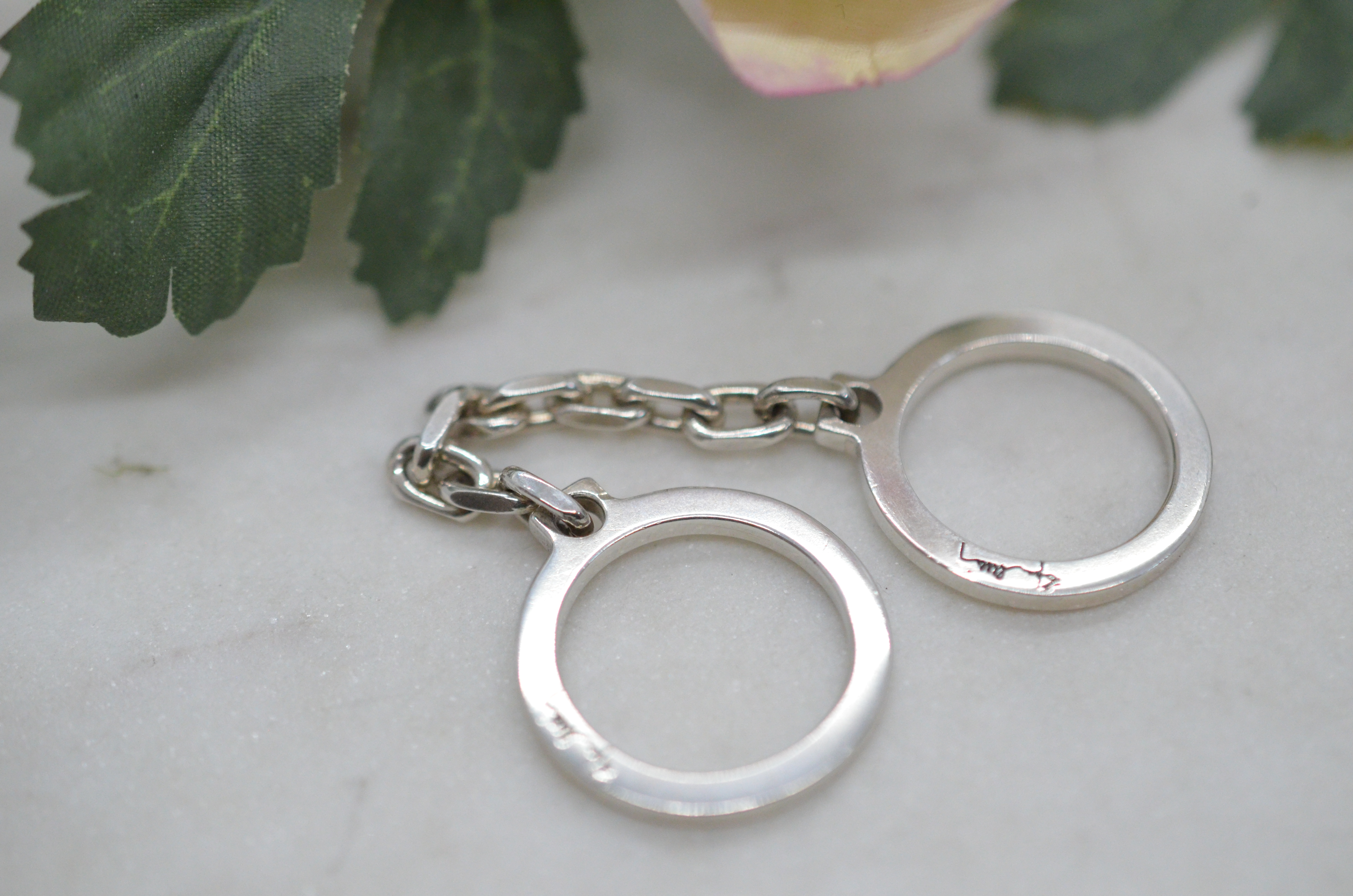 Second Hand Efva Attling "PASSION CUFFS" silver ring - 2