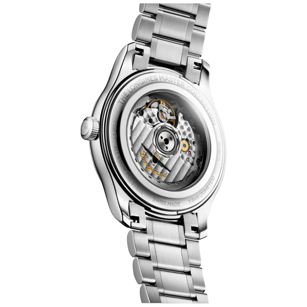 L2.950.4.93.6 Longines Master Collection 41 blå baksida