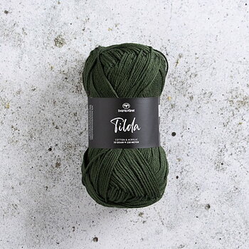 228600 pine line tilda svarta fåret bomull akryl garn
