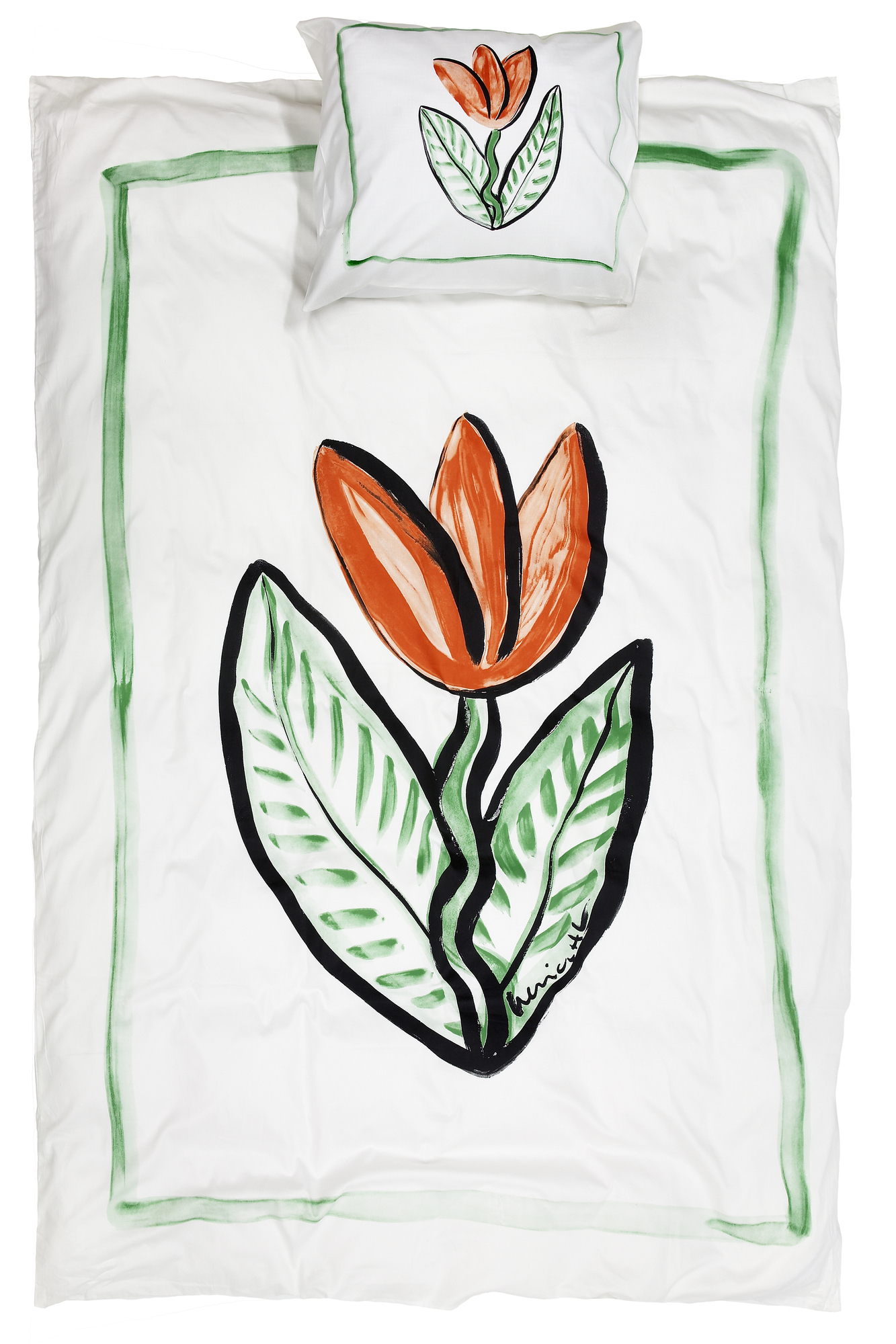 Tulip Satin Kosta Linnewäfveri