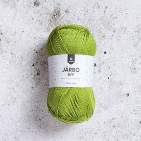 32101 moss code järbo 8/4 bomull garn virkgarn