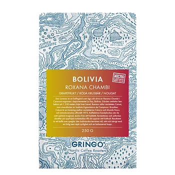 Gringo Nordic - Roxana Chambi - Bolivia - Ljusrostade hela kaffebönor - 250g