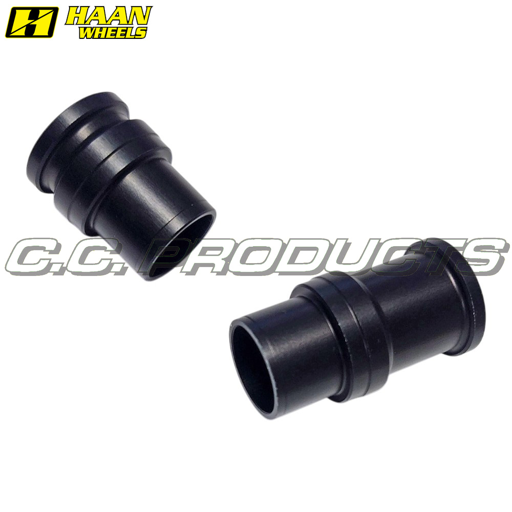 Axle spacers Haan front wheel right and left - 17 mm Wheel Axle