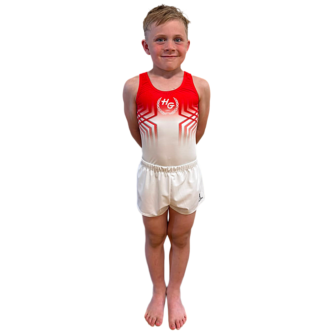 Träning- / tävlingsshorts lycra för HG:s MAG-gymnaster
