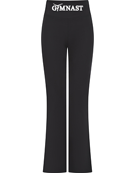 Jazzbyxa/Yogapants med gymnasttryck