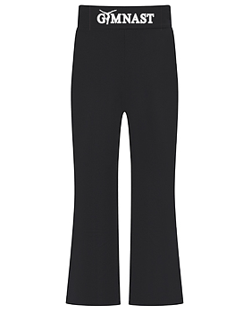 Jazzbyxa/Yogapants med gymnasttryck, Junior