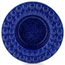 Britt-Louise Sundell (Kuli 1959) Blue Bowl with Bead Relief 18 cm