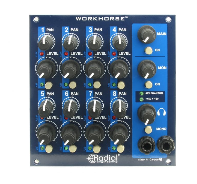 Radial WM8 Mixer Section