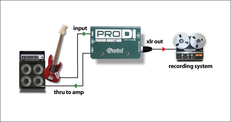 Radial PRODI Passive Direct Box - 2