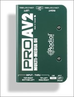 Radial PROAV2 Stereo Passive Multimedia Direct Box