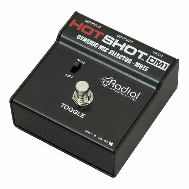 Radial HotShot DM1 Stage Mic Toggle