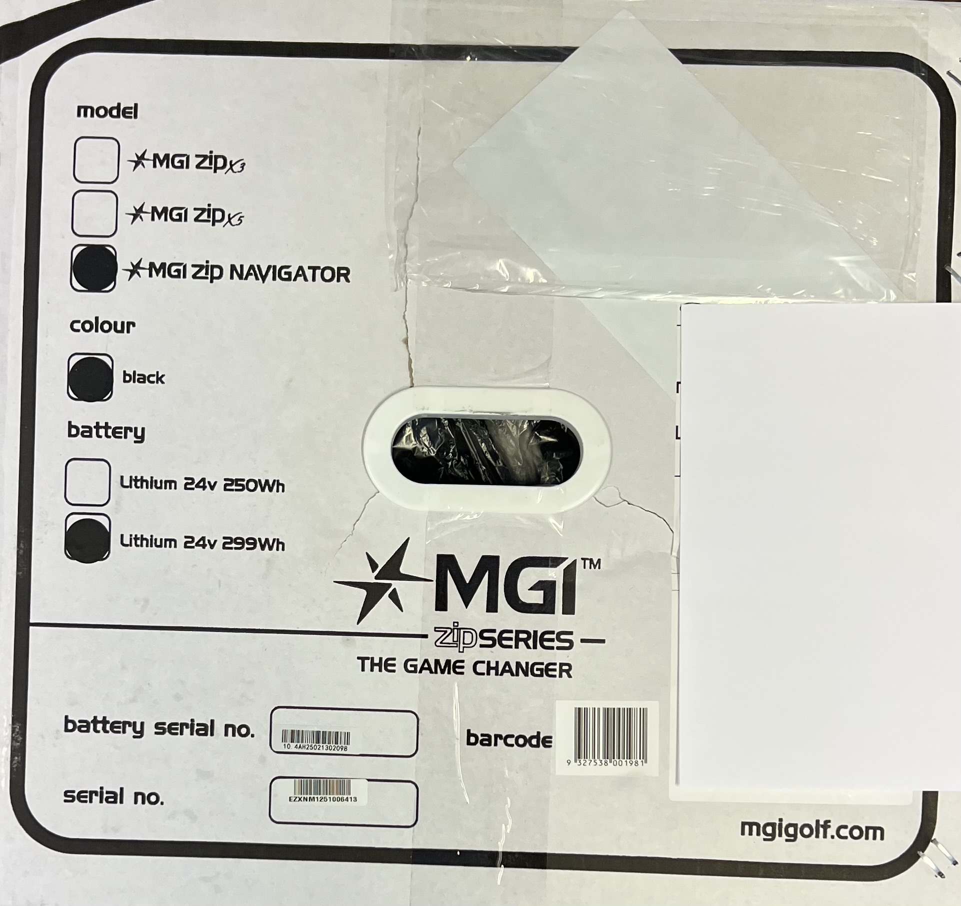 MGI Zip Navgator 2024 - 2