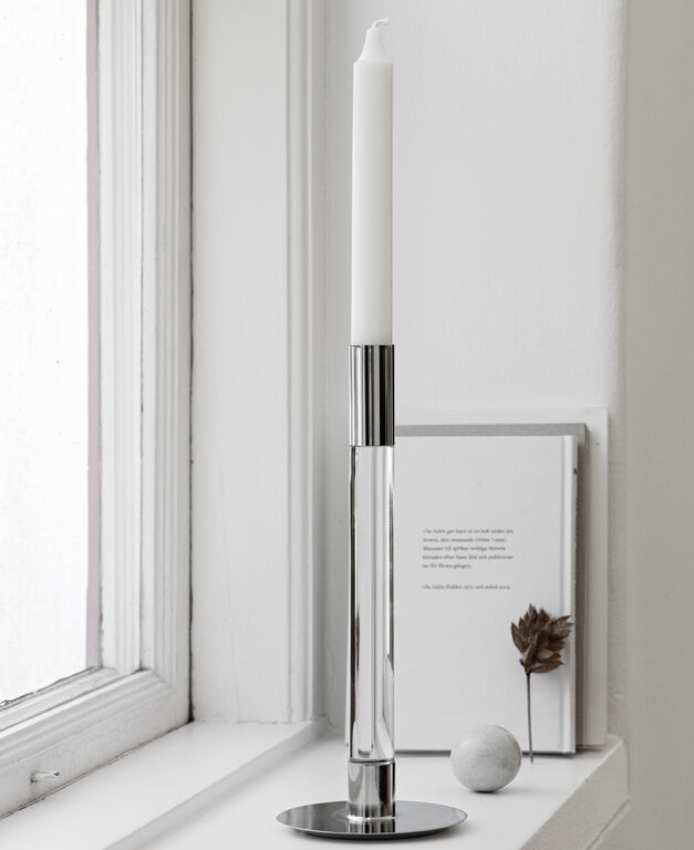 Lumiere Candlestick Silver - 3