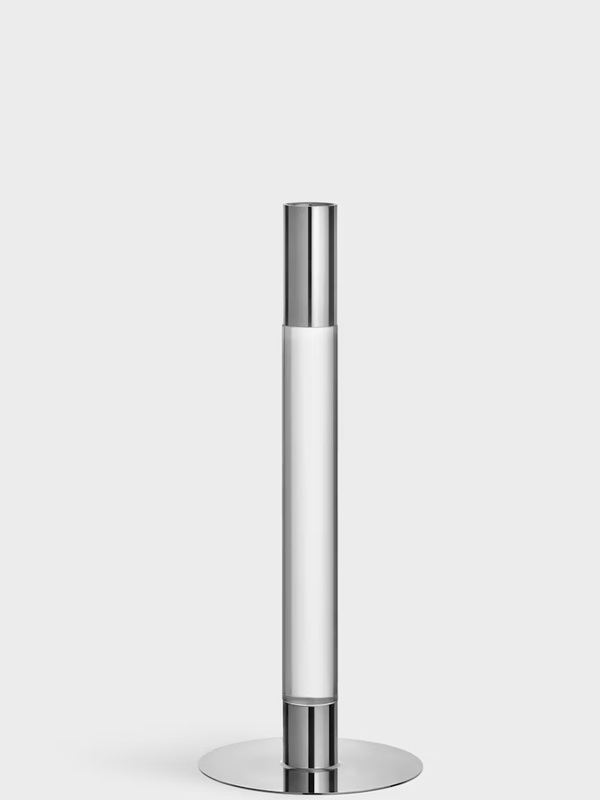 Lumiere Candlestick Silver - 2
