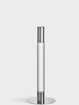 Lumiere Candlestick Silver