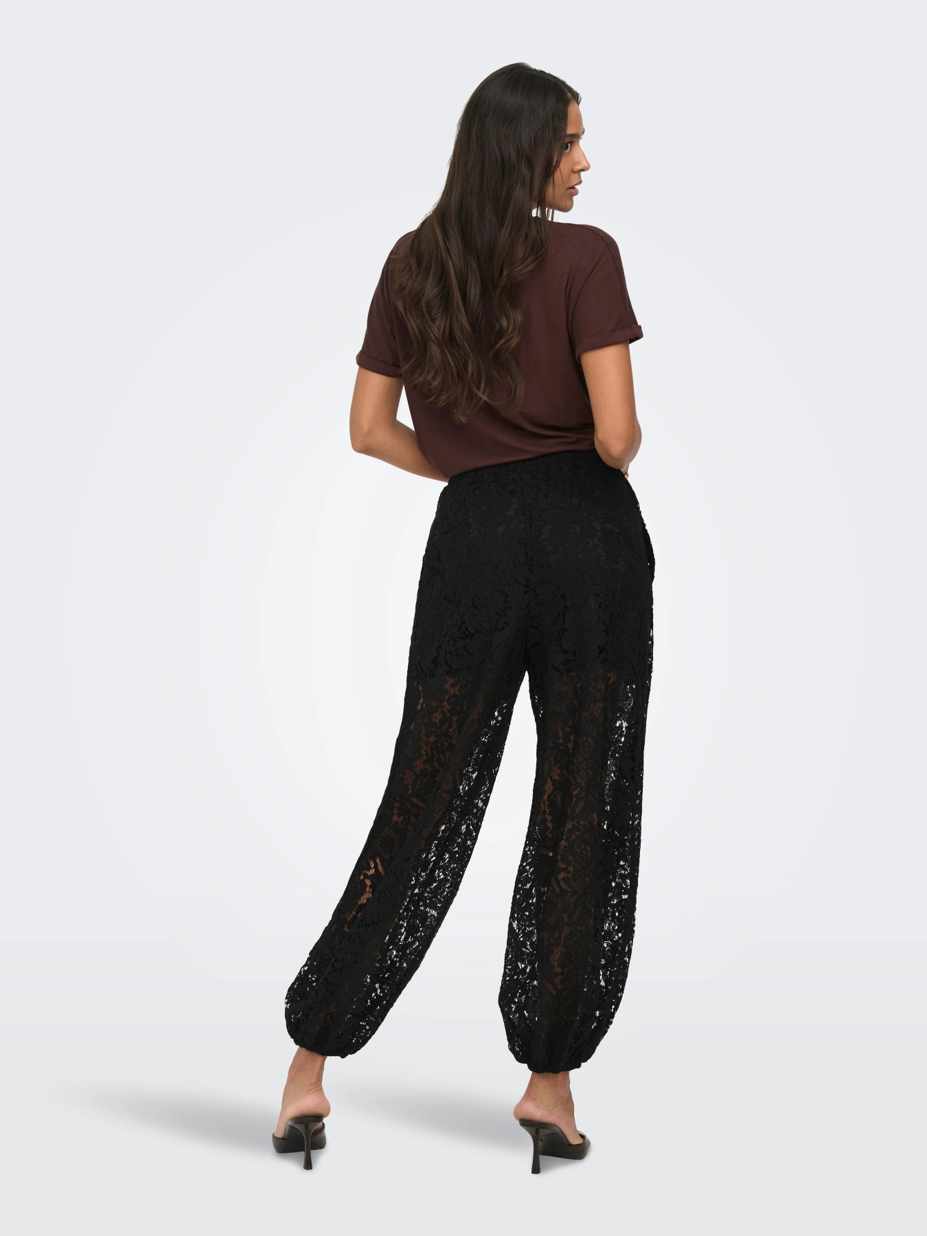JDYJULIA LACE BALLOON PANT JRS Black - 2