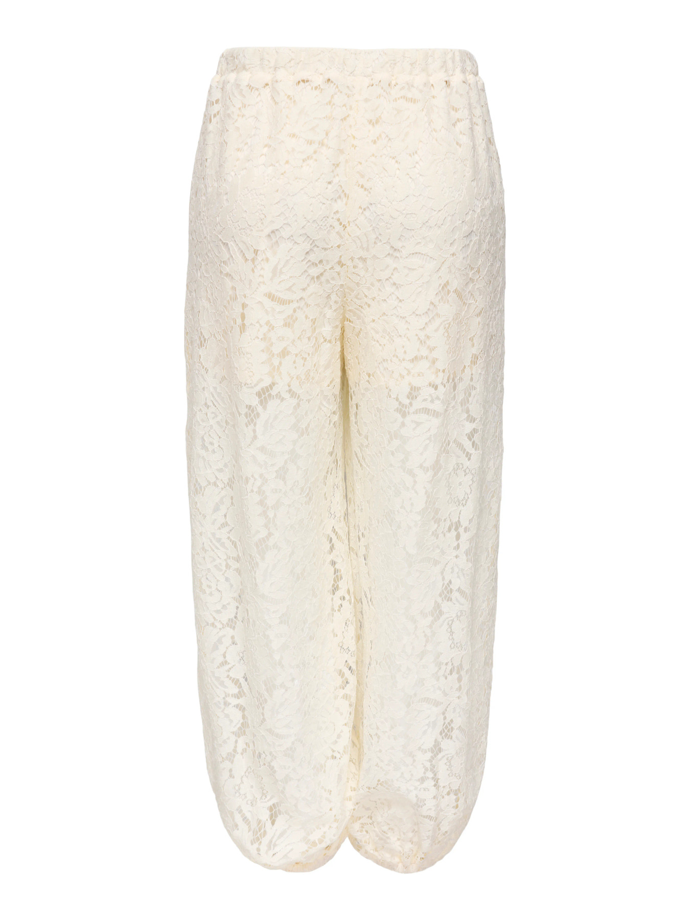 JDYJULIA LACE BALLOON PANT JRS Egret - 2