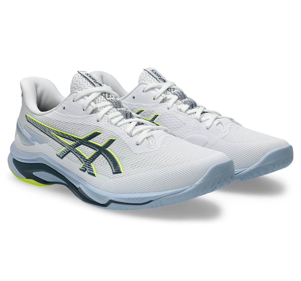 Asics Gel Netburner Ballistic FF 4 M white/raw indigo - 5