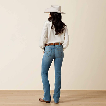 ARIAT HIGH RISE LORENA BOOT CUT JEANS 