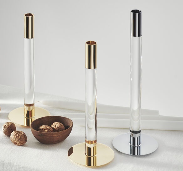 Lumiere Candlestick Gold - 4