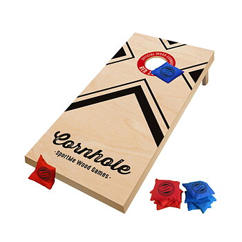 Sportme Official Wood Cornhole Corneholeset