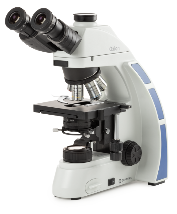 Euromex Oxion OX.3035 trinokulärt mikroskop 40/100/400/1000×, Plan IOS