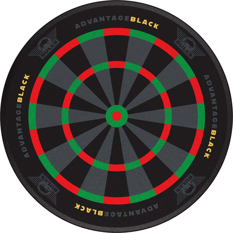 Bulls NL Advantage Black Mini Dartboard Display - 3