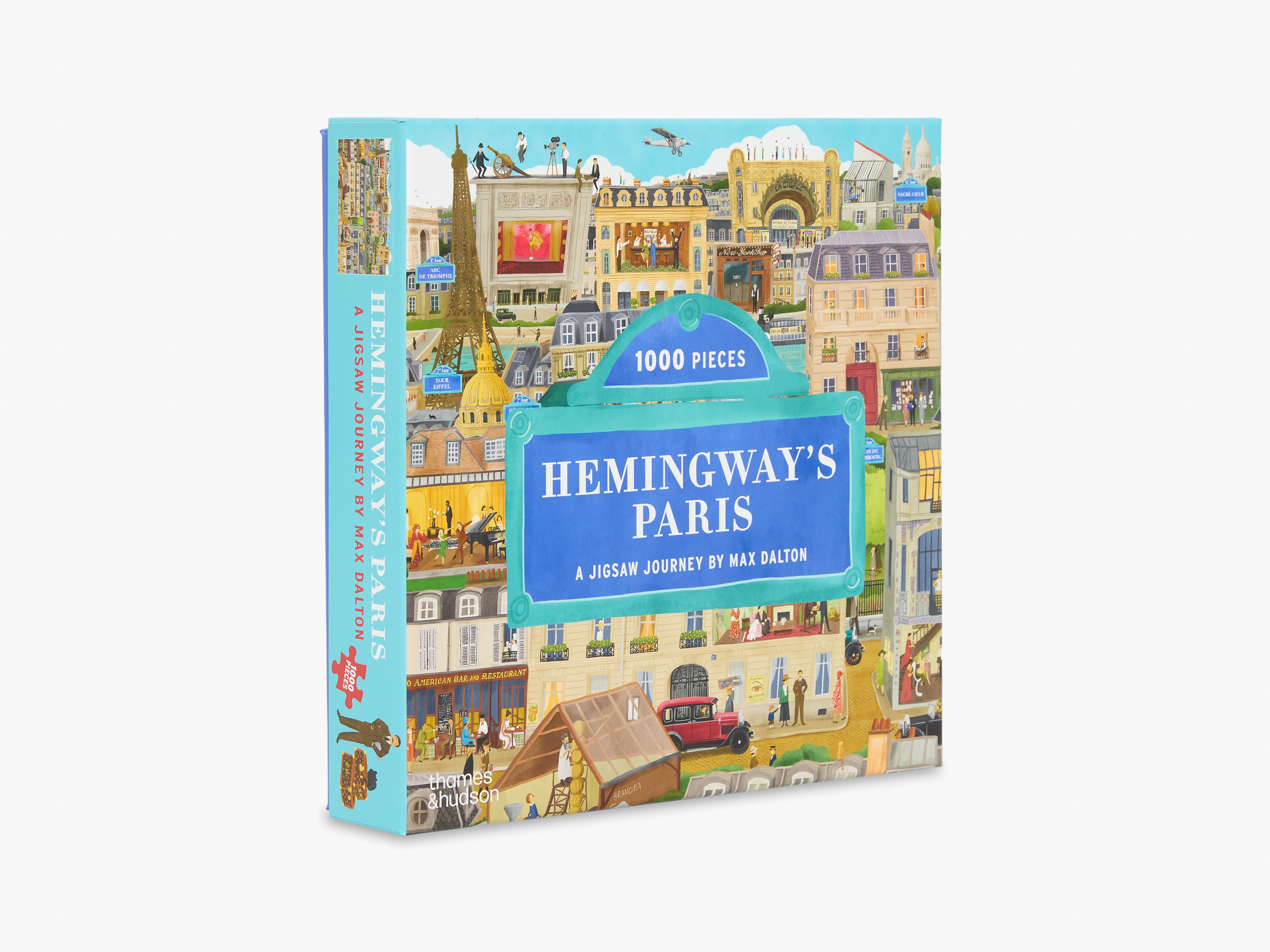 Hemingway's Paris : Pussel 1000 bitar  - 3