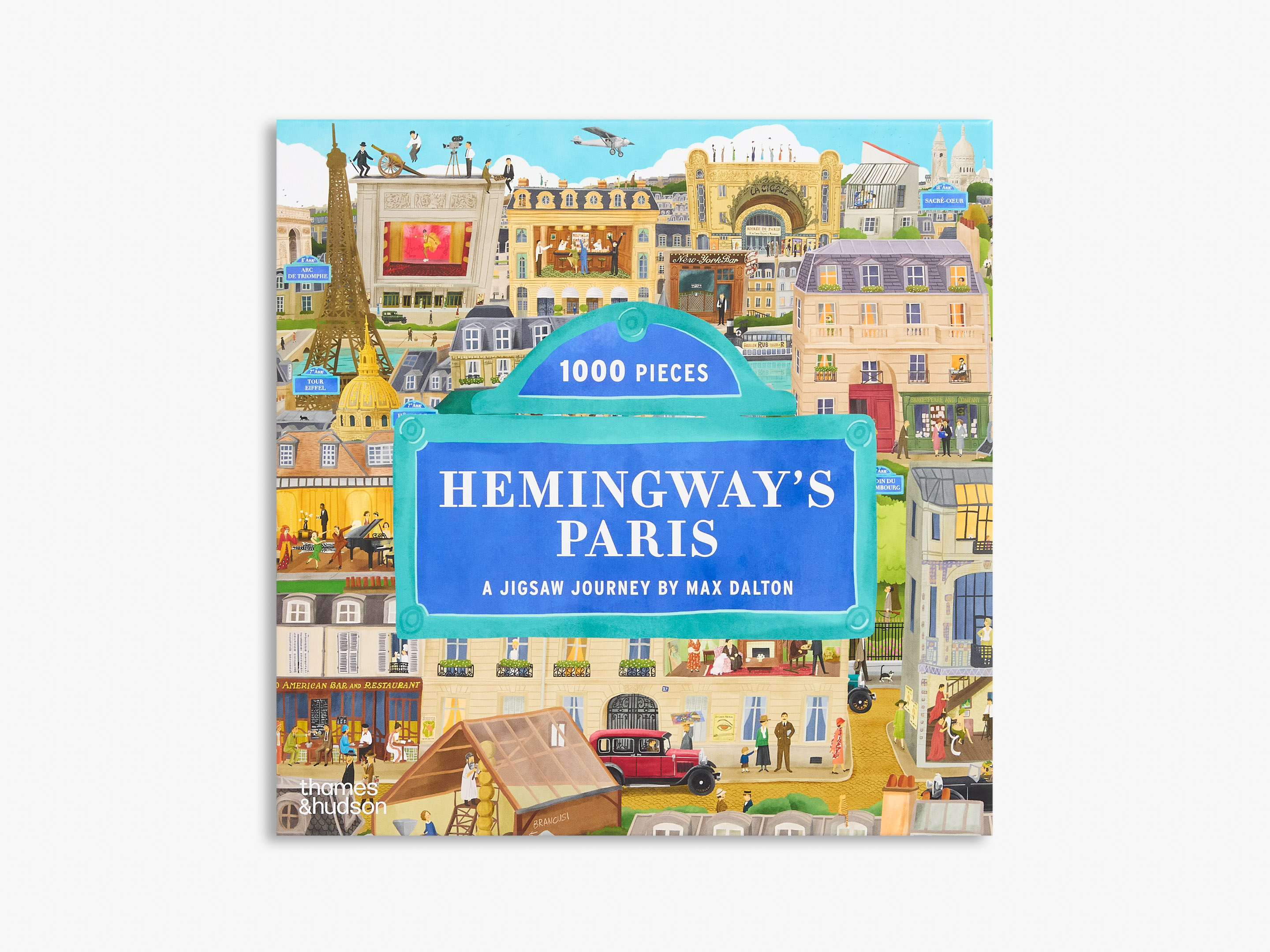 Hemingway's Paris : Pussel 1000 bitar  - 2