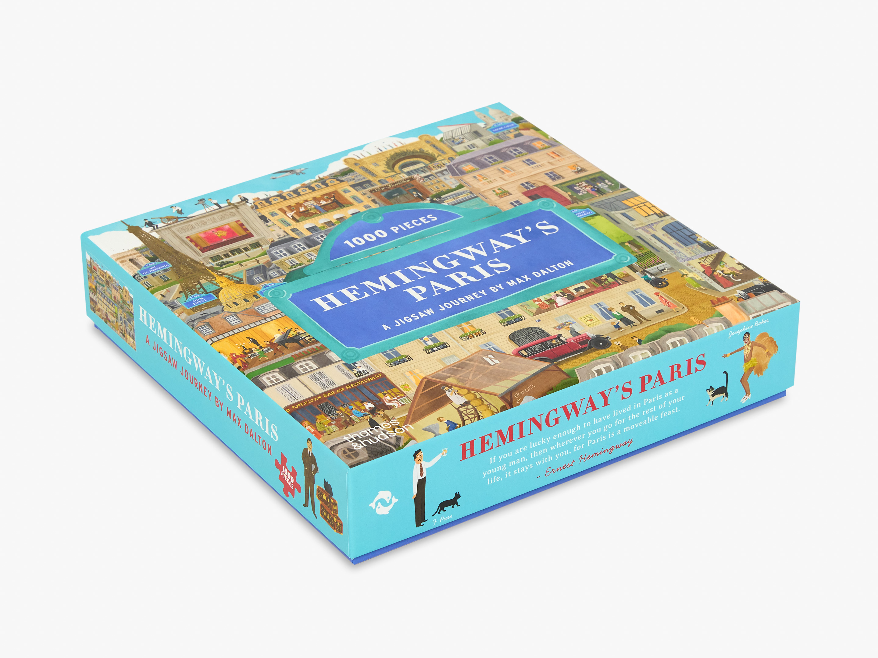 Hemingway's Paris : Pussel 1000 bitar  - 4
