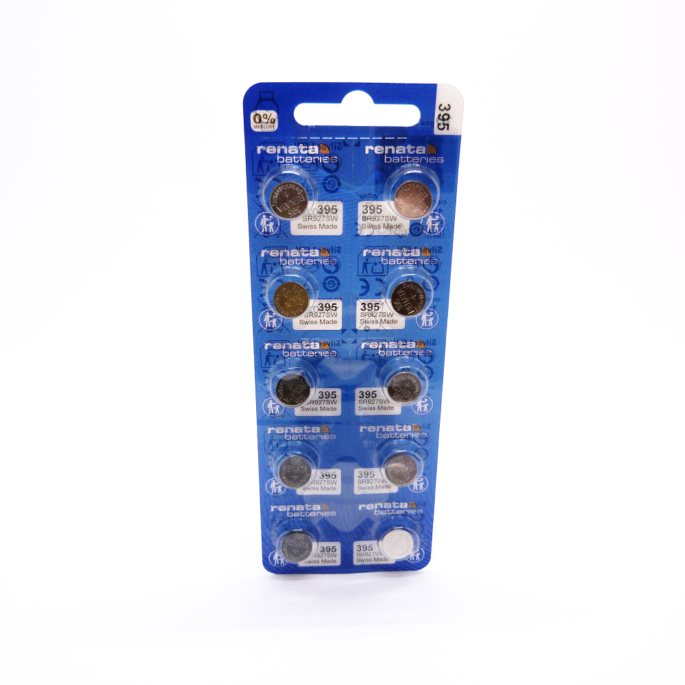 Renata  395 (SR927SW) 10-pack