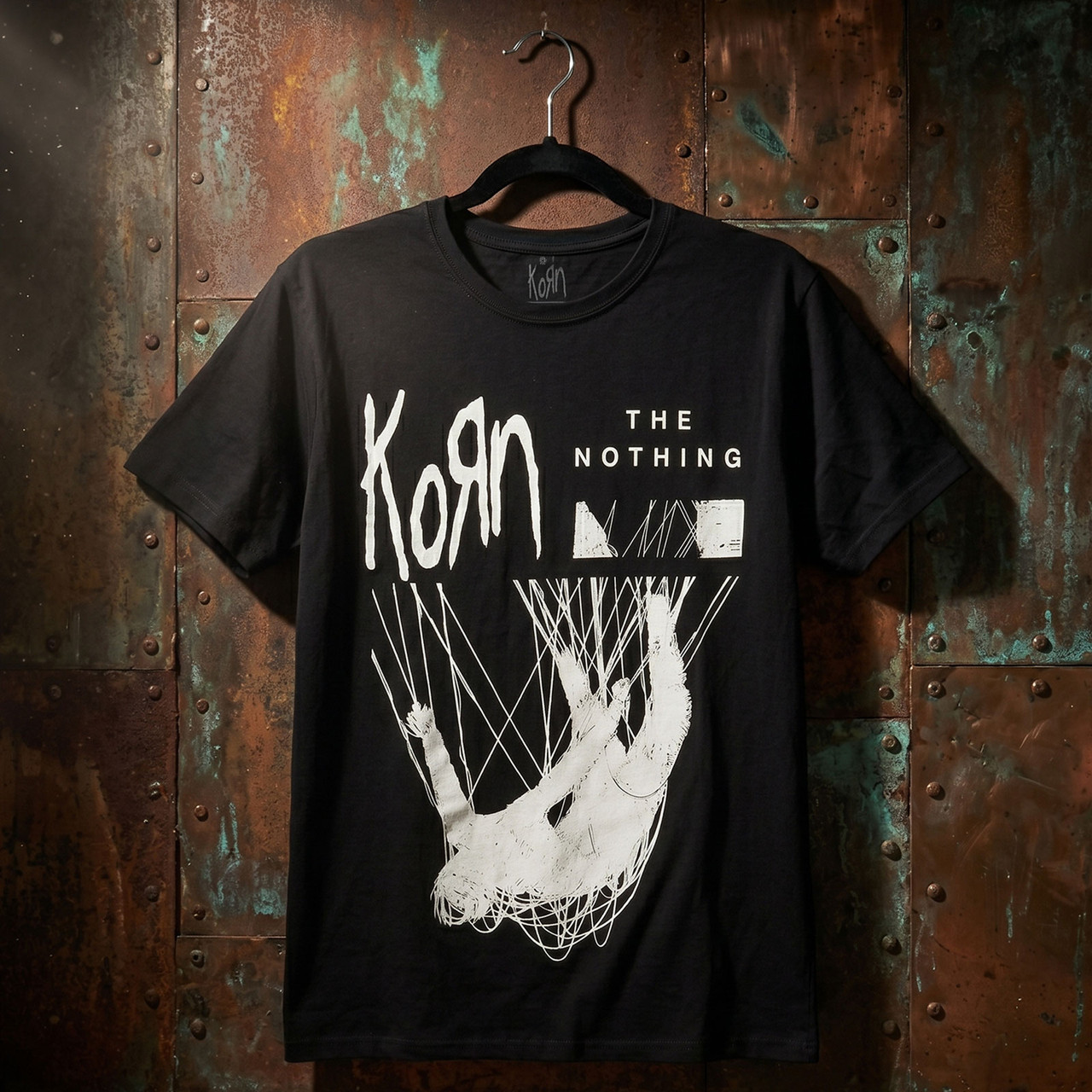 Korn Unisex Premium Carbon T-Shirt: The Nothing (Black) - 2