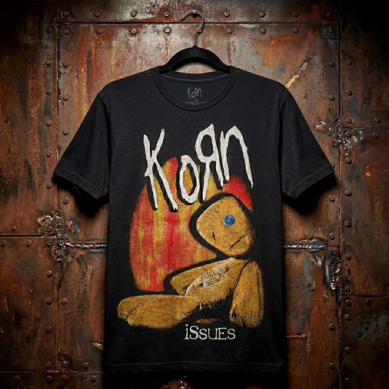 Korn Unisex Premium Carbon T-Shirt: Issues (Black)
