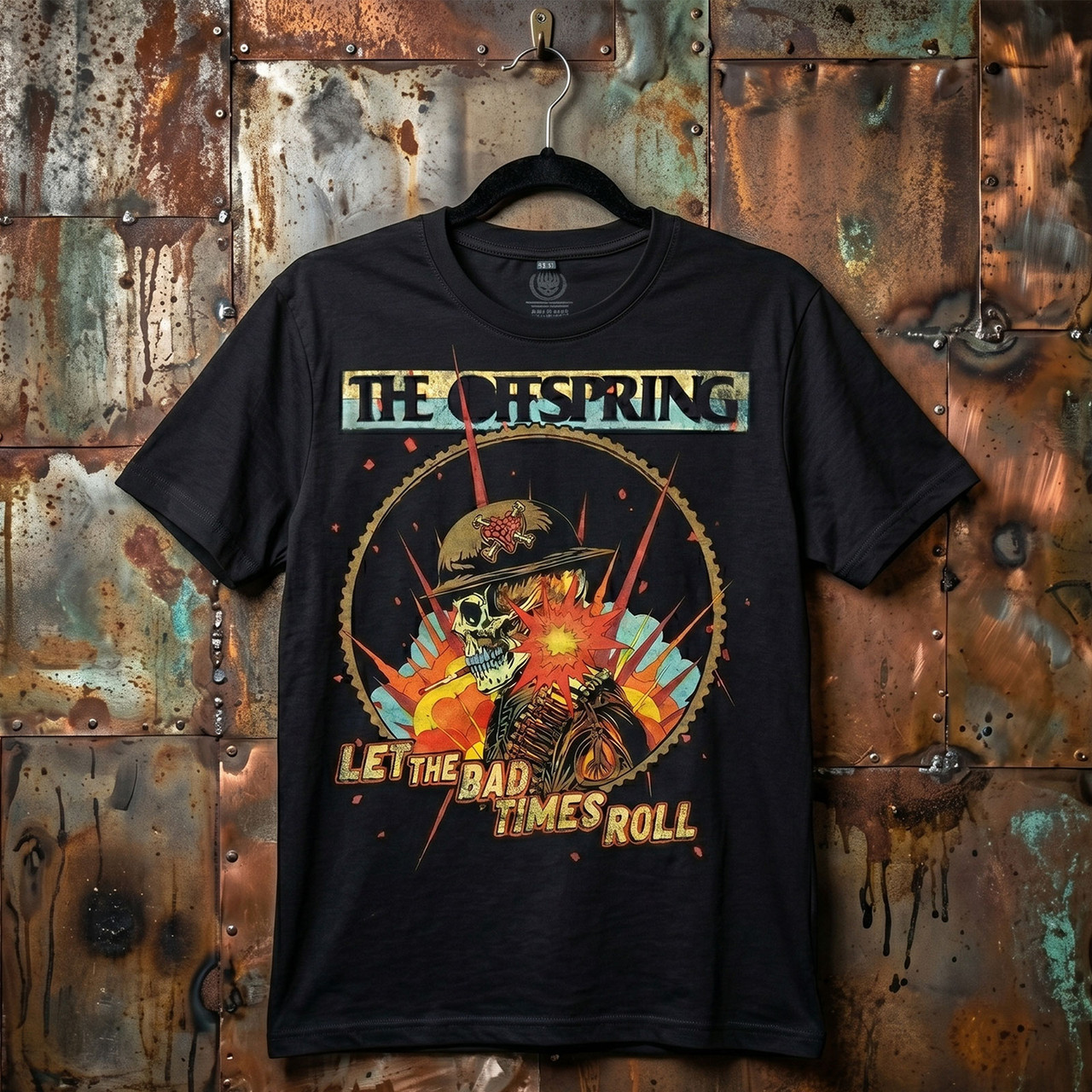 The Offspring Unisex Premium Carbon -T-paita: Army Of One (Musta) - 2