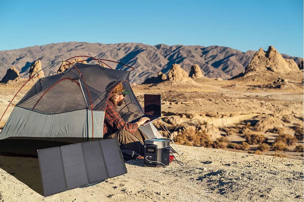 EcoFlow 160W Solar Panel Charger (Refurbished) - 5