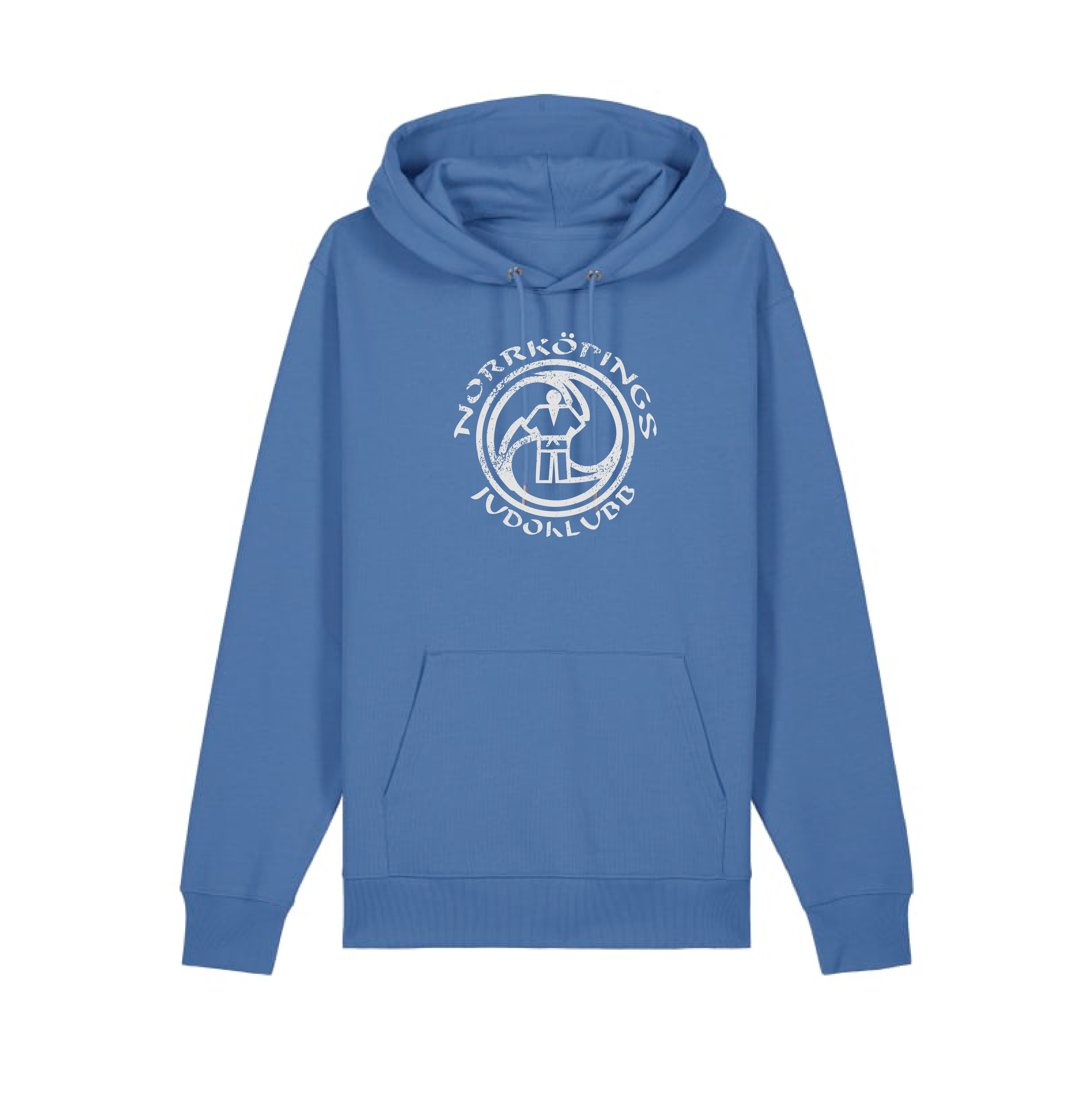 Unisex Hoodie Bright Blue - 2