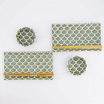 Tokyo Mermaid Vert Sauge Presentset 6-delar