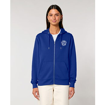 Unisex Zip hoodie Worker Blue